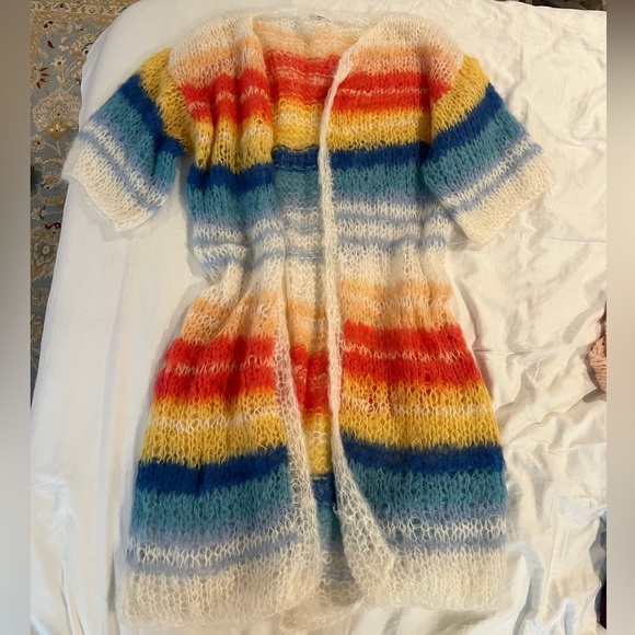 Maiami Colorful Striped Women's Sweater - Picture 1 of 2